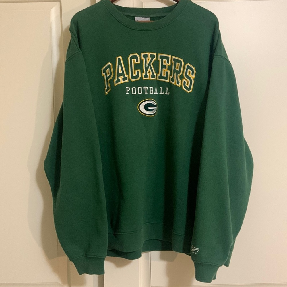 Vintage Reebok Green Bay Packers Crewneck